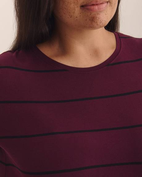 T-shirt imprimé, coupe moderne, tissu responsable - Addition Elle - Essentiels PENN.