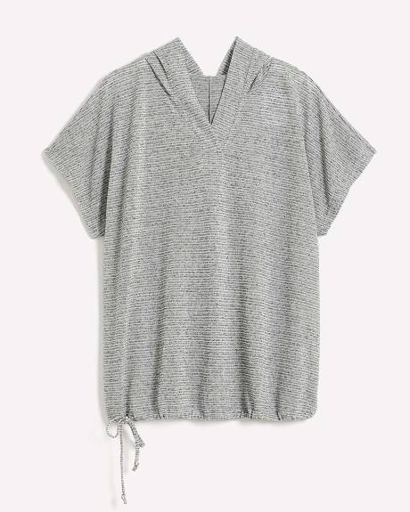 Striped Hooded Top - Active Zone