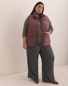 Veste matelassée sans manches, tissu responsable