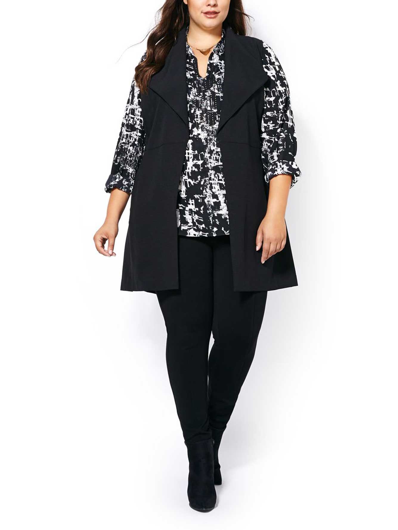 Sleeveless Long Vest Penningtons