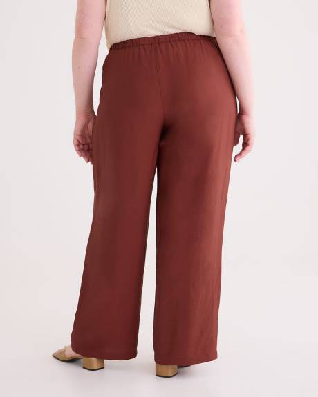 Wide-Leg Pant with Drawstring