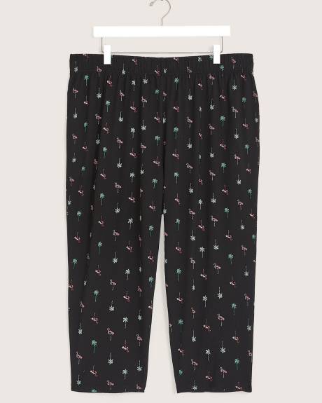 Printed Cotton Pyjama Capri - ti VOGLIO