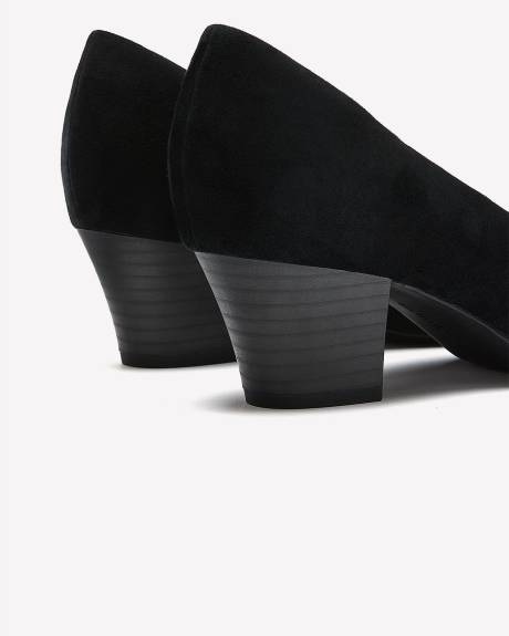 Escarpins Teresa Step en suède, pied large - Clarks
