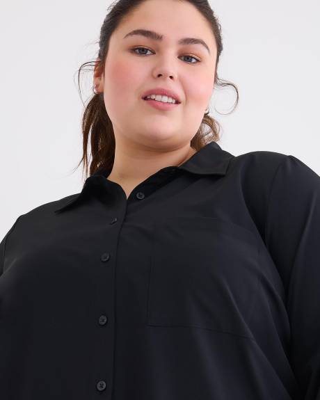 Responsible, 4-Way Stretch Mixed-Media Shirt - Active Zone