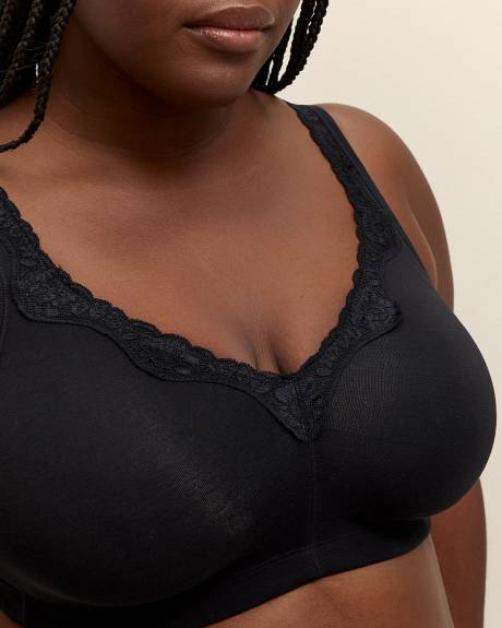 Cotton Soft Cup Wireless Bra - tiVOGLIO