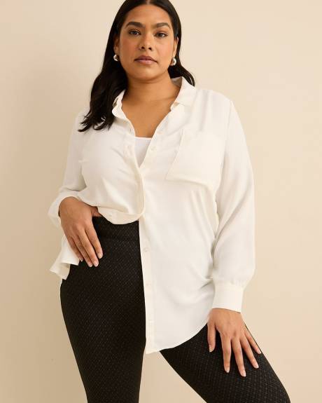 Black Textured Small Plaid Legging