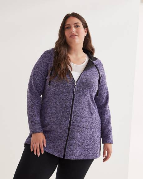 Manteau à capuche en molleton - Active Zone