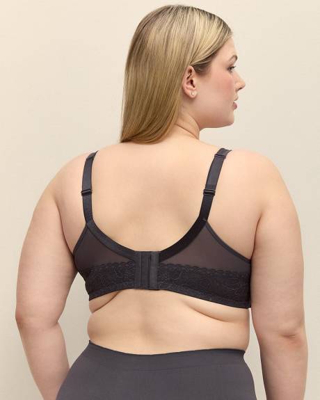 Underwire Contour T-Shirt Bra with Lace - Déesse Collection