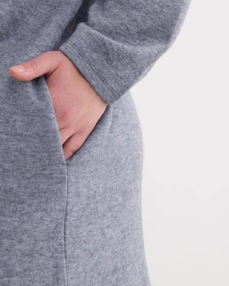 Long-Sleeve Open Cardigan