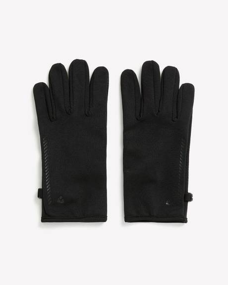 Black Knit Gloves - Active Zone