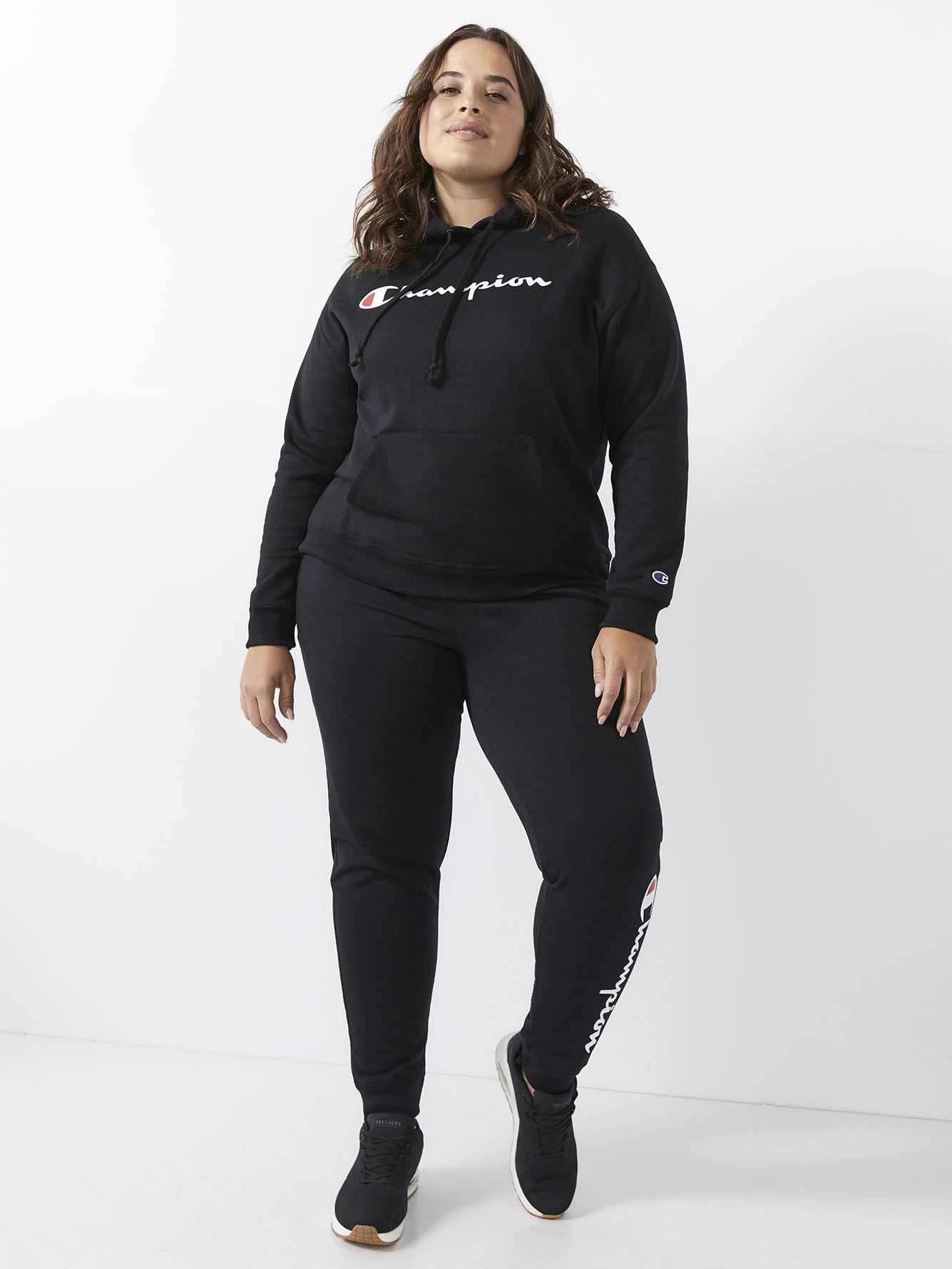 champion plus size hoodie