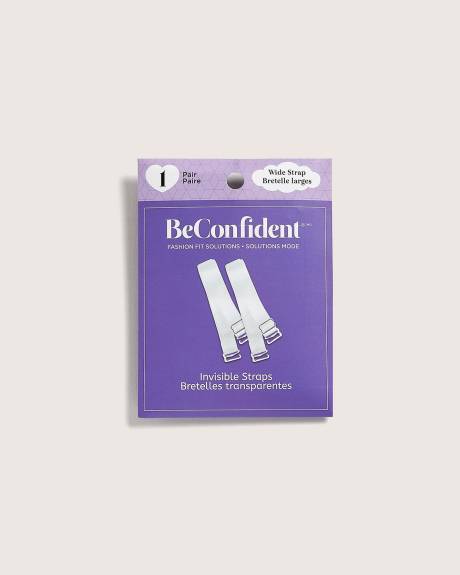 Invisible Bra Straps, 1 Pair - BeConfident