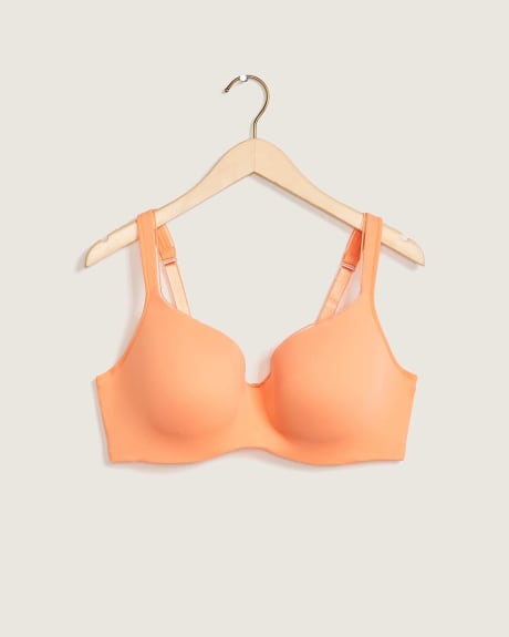 Underwire Padded T-Shirt Bra With Lace Back, G-H Cups - Déesse Collection