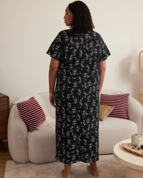Long Mouse Print Sleepshirt - ti Voglio