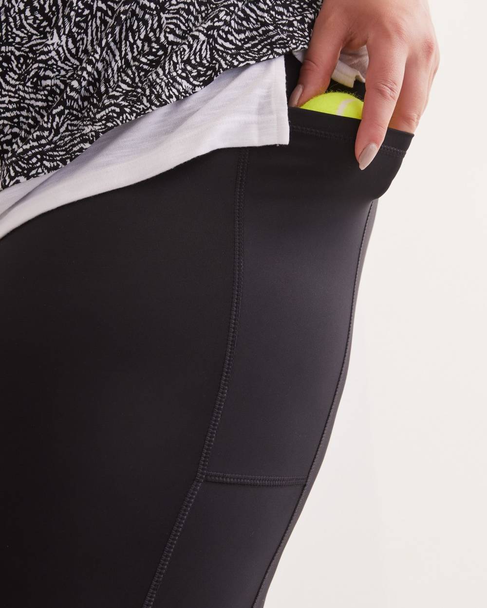 Buy Women's Styli Active Mesh Insert Side Pocket Active Crop Leggings  Online