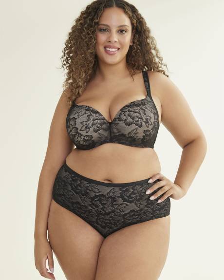 Soutien-gorge contour en dentelle avec armatures - Déesse Collection