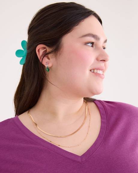 Small Assorted Hoop Earrings, Set of 3 - Addition Elle