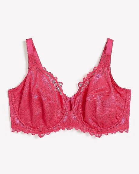 Cut & Sew Unlined Underwire Lace Bra - D&eacute;esse Collection