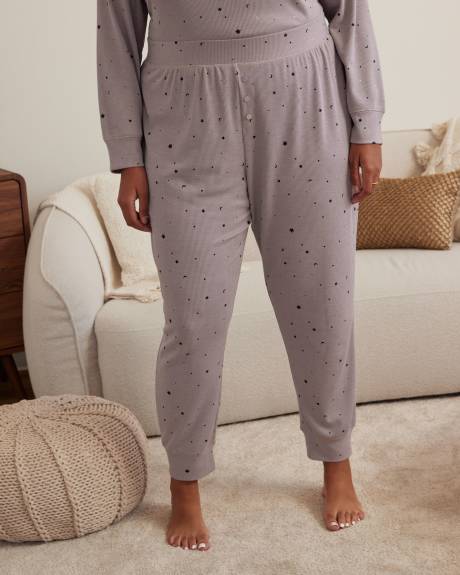 Waffle Knit Jogger Pyjama Pant - ti Voglio