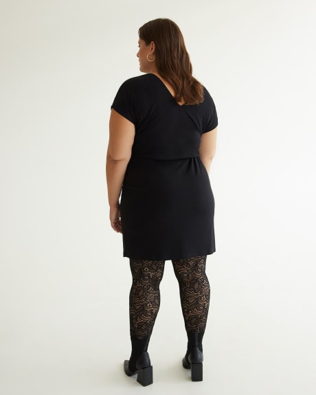 Black Lace Fashion Legging - PENN. Essentials
