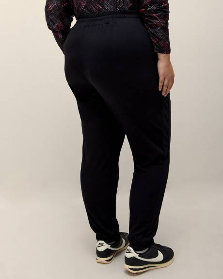 Black French Terry Jogger Pant - Active Zone