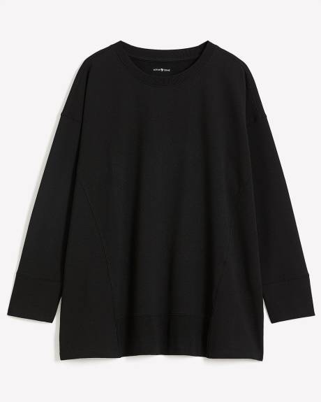Black French Terry Tunic - Active Zone