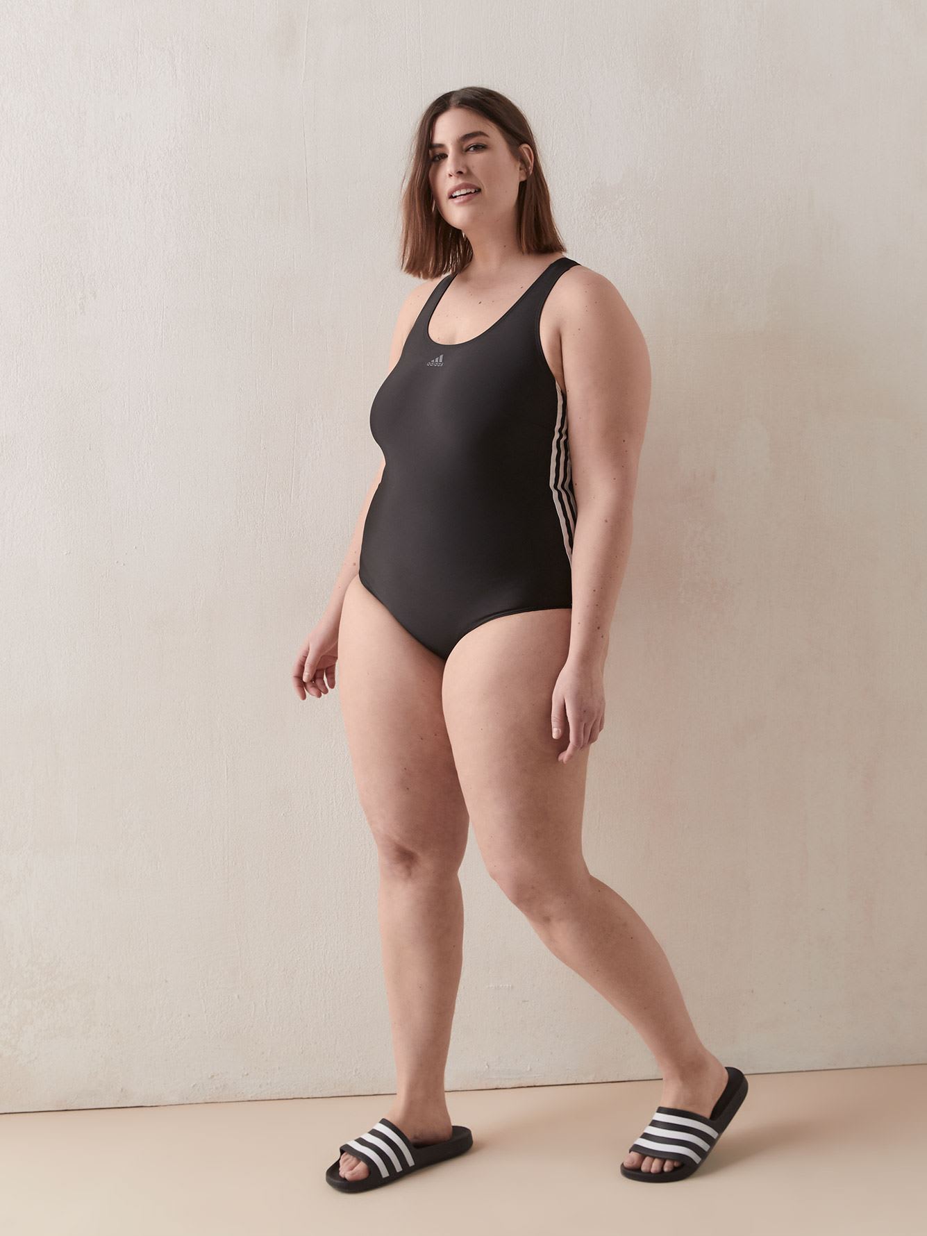 plus size adidas swimsuit