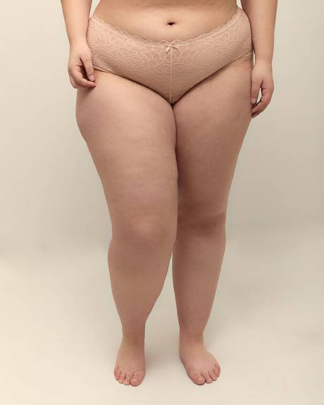 Full Brief With Lace Waist - Déesse Collection