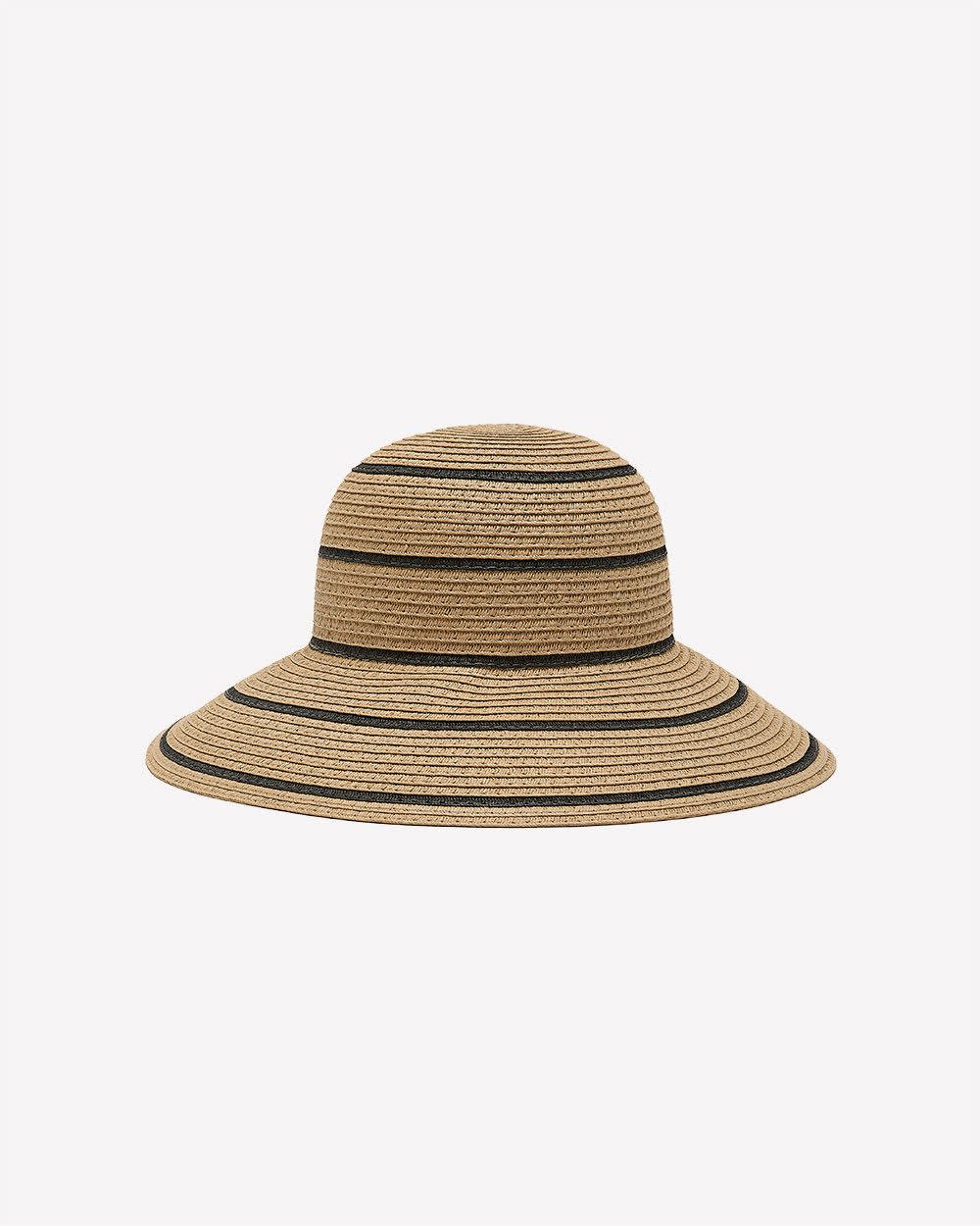Striped Straw Hat