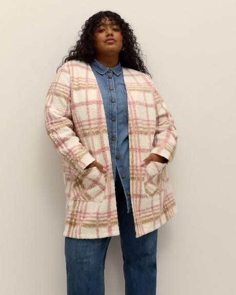 Denim Buttoned Down Tunic Shirt