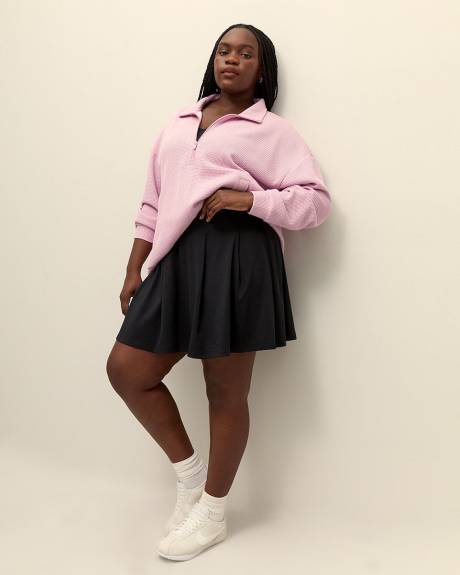 Responsible, Black Pleated Skort - Active Zone