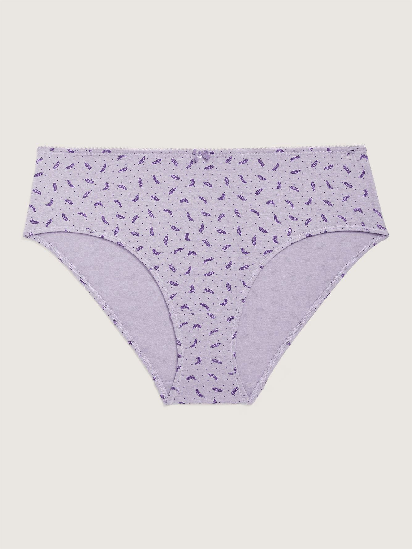 Printed Cotton Hipster Panty | Penningtons
