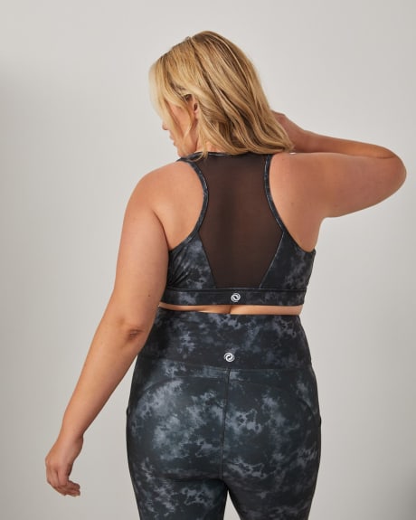 Responsible Printed Crop Top, Low-Impact - ActiveZone