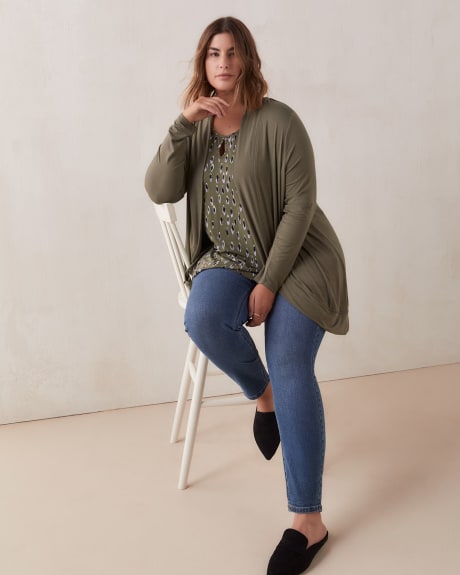 Cocoon Knit Open Cardigan - In Every Story