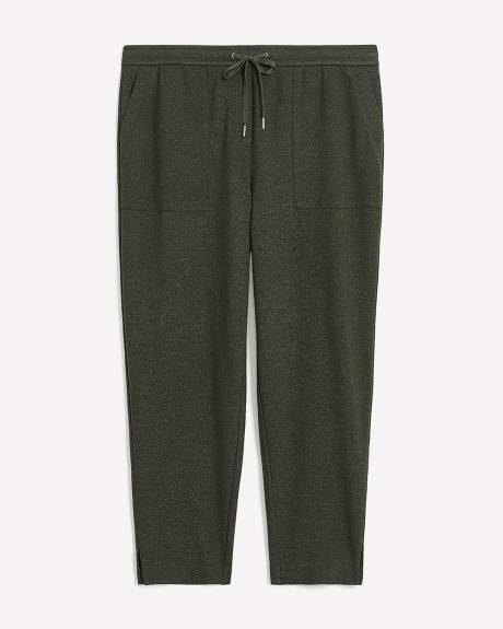 Knit Pant Tapered-Leg