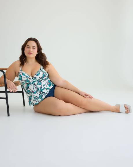 Culotte de maillot à taille haute