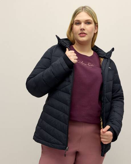 Manteau noir à capuche Joy Peak - Columbia