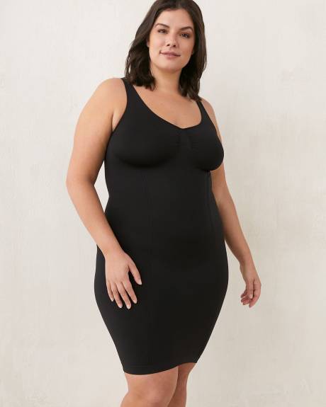 Plus Seamless Control Shaping Under Bust Dress