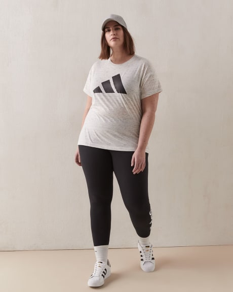 Legging sport à logo linéaire - Adidas