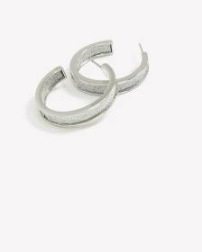 Anneaux d'oreilles assortis avec papier scintillant