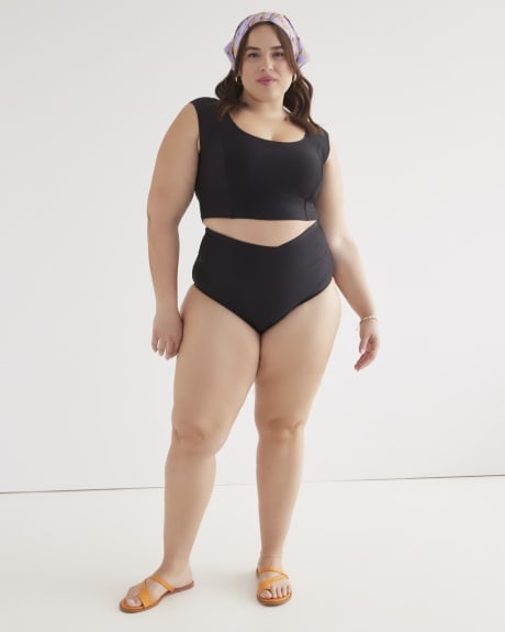 IN'VOLAND Plus Size Swimwear Swim Shorts High Waisted Tankini Capris Bottom  : : Clothing, Shoes & Accessories