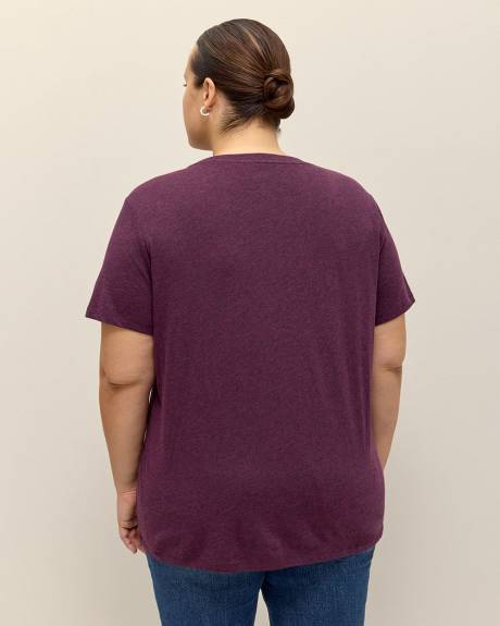 Boyfriend-Fit Short-Sleeve T-Shirt - PENN. Essentials