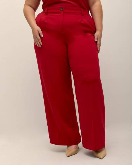 Wide-Leg City Pant