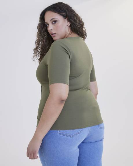 Haut bustier avec encolure en coeur - Addition Elle