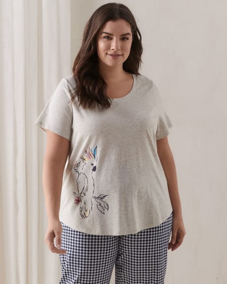 fat face pj tops