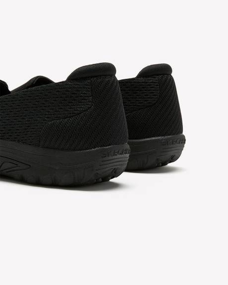 Wide Width, Black Reggae Fest Slip-On Shoe - Skechers