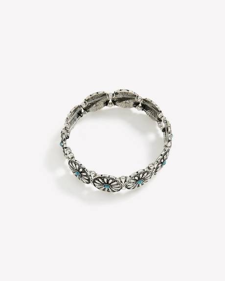 Bracelet élastique d'inspiration western