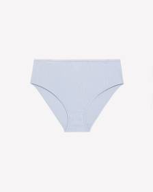 High-Cut Ribbed Knit Brief - ti Voglio