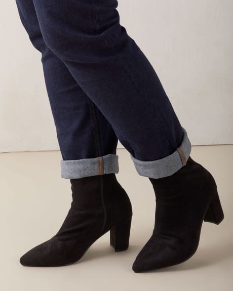 wide width sock boots