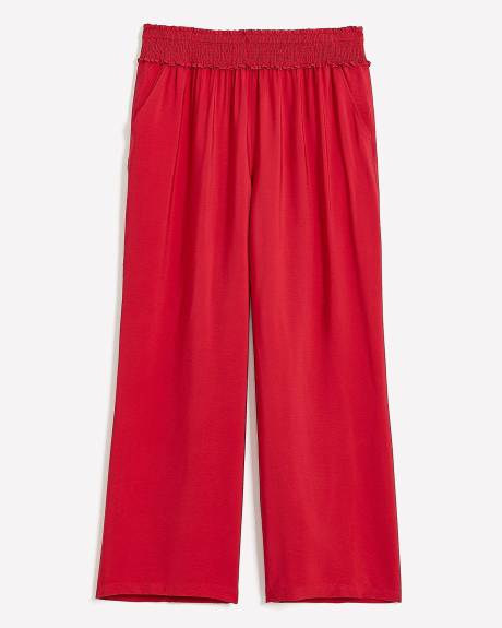 Responsible, Wide-Leg Pull-On Pant